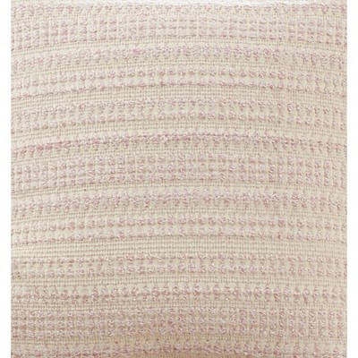 Blush and Dusty Pink Woven Fabric Placemats, Set of 4