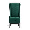 23.03" Wide Wing Back Chair - ModernLuxe - 4 of 4