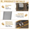 Unique Bargains Pet Portable Travel Backpack for Small Pet with Transparent Cover 1 Pc - 3 of 4