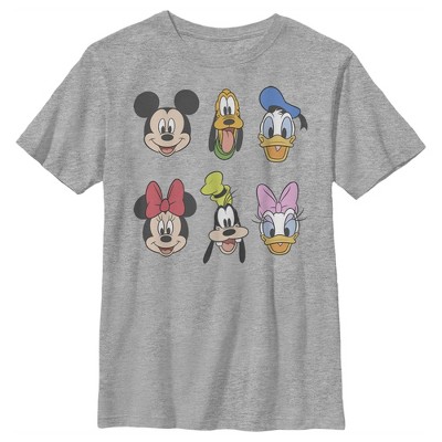 Boy's Disney Mickey and Friends Group Portraits T-Shirt
