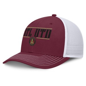 MLS Atlanta United FC Velocity Structured Mesh Back Hat: Cotton, Snap Closure, Tagless - 1 of 4