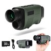 UBSSO Digital Infrared Vision Monocular Telescope 4K Digital Infrared with 2" Larger Screen, 8X Digital Zoom, Gray for Hunting,Fishing,Camping, Black - 2 of 4
