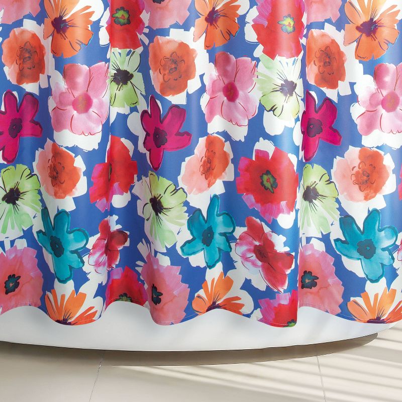 Painterly Floral Shower Curtain - Allure Home Creations, 5 of 7