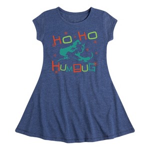 Girls' - Dr. Seuss -  Fit & Flair Cap Sleeve Dress - 1 of 3
