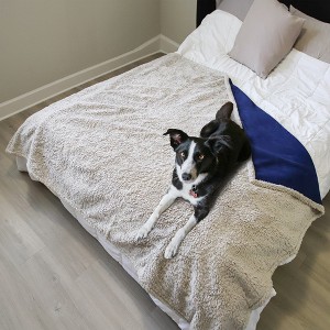 Kritter Planet Waterproof Pet Blanket for Dog Cat - Reversible Cover Blanket for Couch Bed, Ideal Furniture Protector for All Pets - 1 of 4