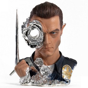 PureArts Terminator 2 T-1000 Painted Art Mask 1/1 Scale Deluxe Edition - 1 of 4