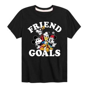 Girls' - Disney - Friend Goals Short Sleeve Graphic T-Shirt - 1 of 4