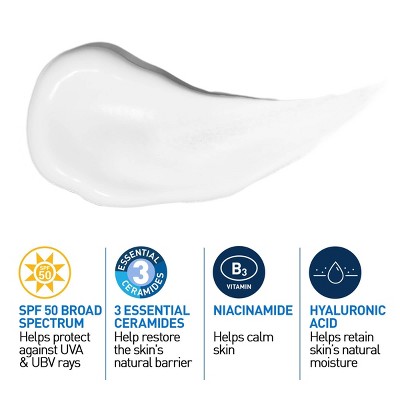 CeraVe Facial Moisturizing Lotion AM SPF50 — 3 floz