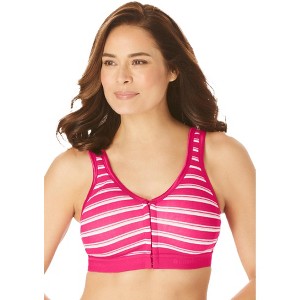 Comfort Choice Wireless Front-Close Lounge Bra - 1 of 4