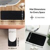 Evideco French Home Goods 3D Pebble Memory Foam Bath Mats - Bath Mat, Runner Mat, and Contour Mat Available in 10 Colors - 3 of 4