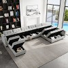 Belffin 12 Seats + 10 Sides Modular Weave Sofa with Storage Seat - 3 of 4