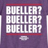 Girls' - Ferris Bueller's Day Off - Bueller Bueller Bueller Fitted Short Sleeve Graphic T-Shirt - 2 of 4