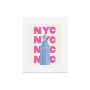 Deny Designs April Lane Art NYC Empire State Building Art Print - 1 of 4