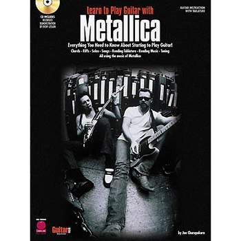 Hal Leonard Learn to Play Guitar With Metallica (Book/Audio Online)