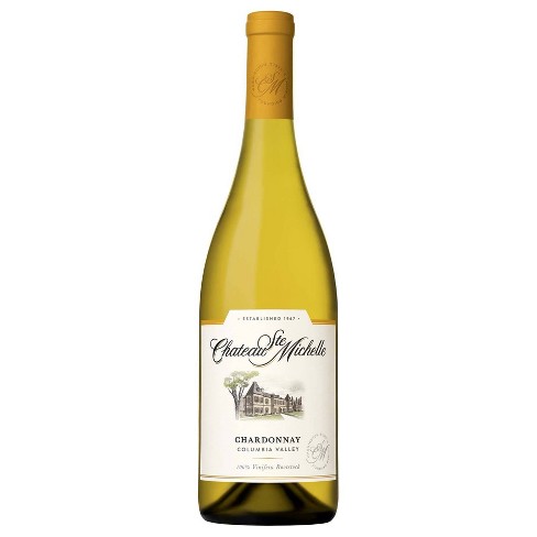 Chateau Ste. Michelle Chardonnay White Wine - 750ml Bottle : Target