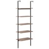 vidaXL 5-Tier Leaning Shelf Storage Bookshelf Rack for Living Room - 4 of 4