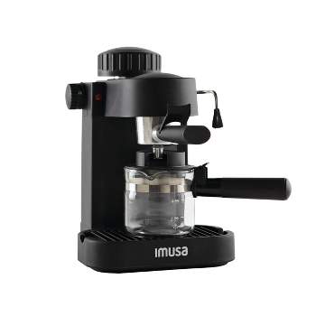 Imusa 3 Cup Electric Espresso Maker with Detachable Base, Teal