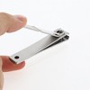 Unique Bargains Portable Curved Fish Scale Pattern Nail Clippers 1 Pc - 2 of 4
