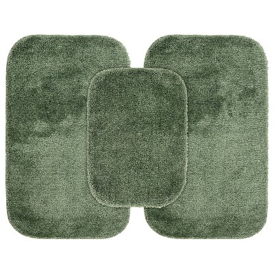 Dark Green Bath Rug 