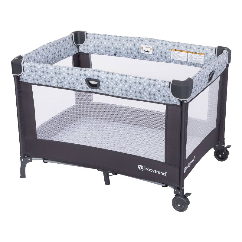 Baby Trend Nursery Den Playard with Rocking Cradle, 3 of 16