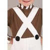 HalloweenCostumes.com Toddler Willy Wonka Oompa Loompa Costume, Chocolate Factory Worker Uniform Overalls Outfit for Halloween - 4 of 4