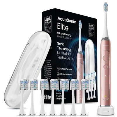 AquaSonic Elite - Ultra-Whitening Rechargeable Electric Toothbrush