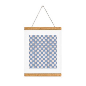 Schatzi Brown Alice Check Powder Art Print and Hanger - Society6 - 1 of 2