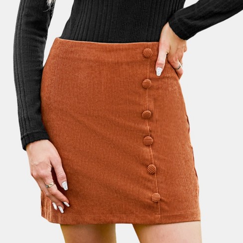 Cord shop skirt target