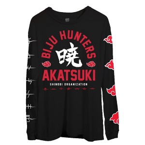 Naruto Shippuden Bijuu Hunters Long Sleeve Crew T-Shirt - 1 of 3