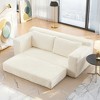 Lycvki Convertible 2-in-1 Design Sofa with Memory Foam and Steel Frame - 2 of 4