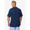 KingSize Men's Big & Tall Tall Ultra-Soft Pajama Crewneck Tee - 3 of 4