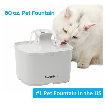 D-Art Collection 2 Bowl Dog & Cat Feeder Stand, Small