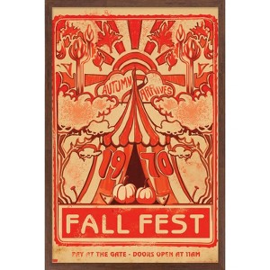 Trends International Five Nights at Freddy's: Help Wanted 2 - Fall Fest Framed Wall Poster Prints - 1 of 4