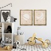 Stupell Industries Minimal Saturn & Moon 2pc Floating Frame Art Set - 2 of 4