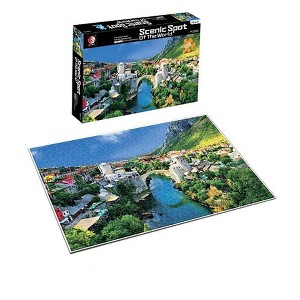 Toynk Scenic Spot of the World Stari Most Bridge 500 Piece Jigsaw Puzzle - 1 of 4