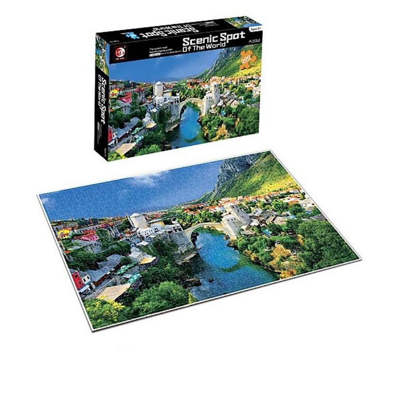 Toynk Scenic Spot of the World Stari Most Bridge 500 Piece Jigsaw Puzzle, 1 of 7