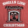 Mens Funny T Shirts Smells Like Christmas Sarcastic Santa Claus Graphic Novelty Tee For Men - Crazy Dog Men's T Shirt - 2 of 4