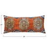 Storied Home Cotton Velvet Tigers Pattern Lumbar Pillow, Multicolor - 2 of 4