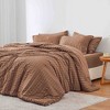 BAGOKIE 7 Pieces Seersucker California Bed in a Bag Comforter Set - 2 of 4