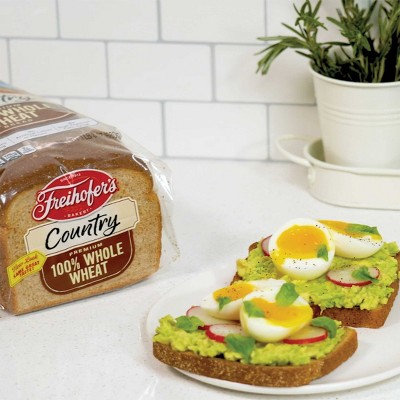 Freihofer's 100% Whole Wheat Country Bread - 24oz