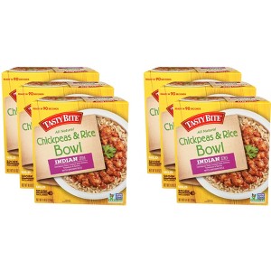 Tasty Bite Bowl Chickpea Masala Protein - Pack of 6 - 8.8 oz - 1 of 2