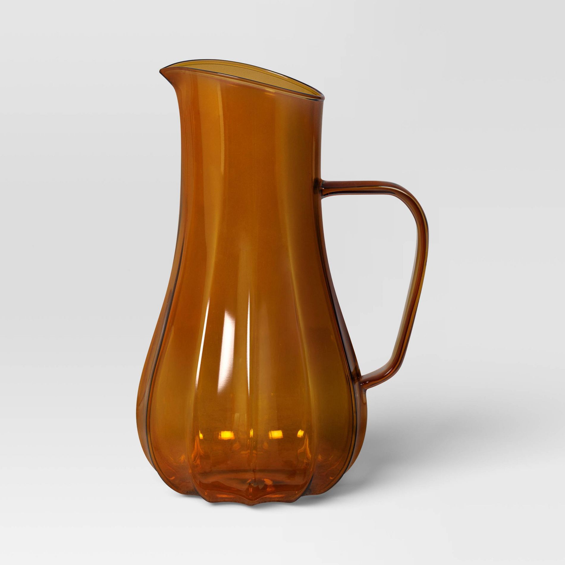 67.5fl oz Glass Beverage Pitcher Amber - Threshold™