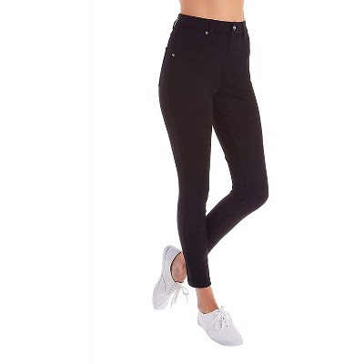 Women's Ultra Soft High Waist Curvy Denim Leggings - HUE