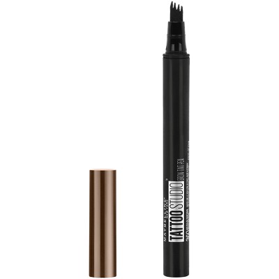 Maybelline Tattoostudio Brown Tint Pen 360 Medium Brown - 0.037 fl oz