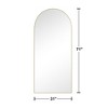 PexFix Arch Solid Wood Full Length Mirror Floor Mirror - 4 of 4
