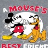 Boys' - Disney - A Mouse's Best Friend Short Sleeve Graphic T-Shirt - 2 of 4