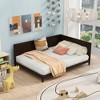 NicBex Twin/Full Modern Bed Frame Sofa Bed with Wooden Headboard,Small Daybed Platform Bed for Bedroom,Study,Kids Room - 2 of 4