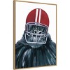 Amanti Art Football Gorilla by Yvette St. Amant Framed Canvas Wall Art - 2 of 4