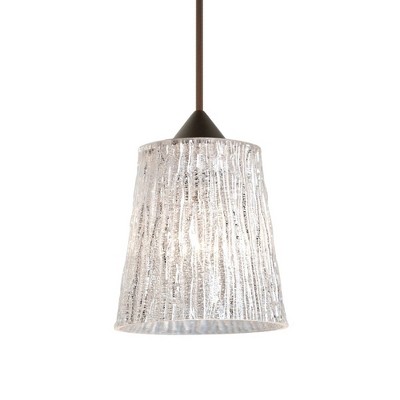 Besa Lighting Nico 4 1 - Light Pendant in  Bronze