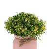 Unique Bargains Artificial Plants Orchid Bean Mini Plastic 3.35"x3.35"x7.48" 1 Pc - 4 of 4